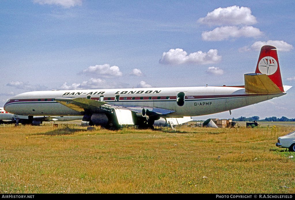 Aircraft Photo of G-APMF | De Havilland D.H. 106 Comet 4B | Dan-Air London | AirHistory.net #11169