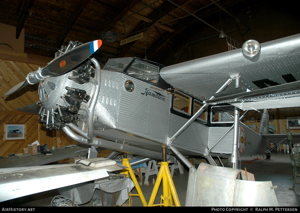 Aircraft Photo of N879H / NC879H | Hamilton Metalplane H-47 | Northwest Airways | AirHistory.net #11173