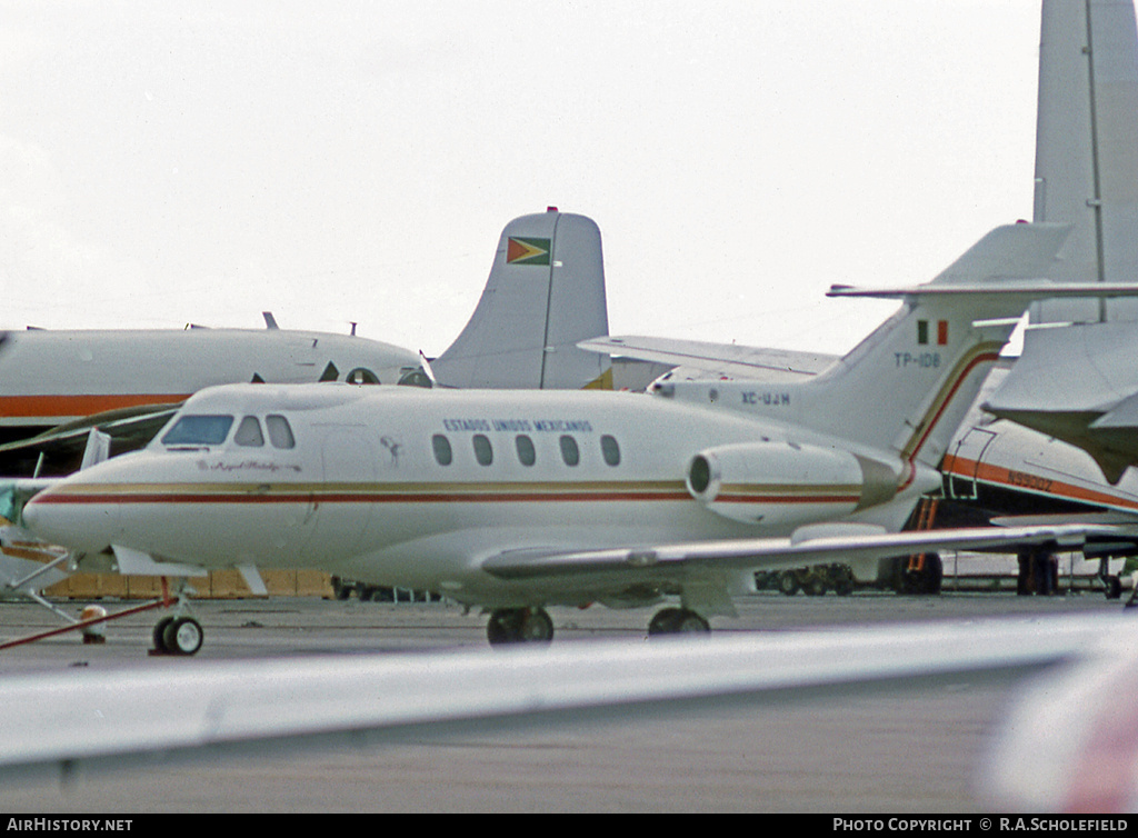 Aircraft Photo of TP-108 | Hawker Siddeley HS-125-400A | Mexico - Air Force | AirHistory.net #11175