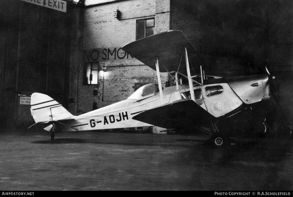 Aircraft Photo of G-AOJH | De Havilland D.H. 83C Fox Moth | North West Air Services | AirHistory.net #11189