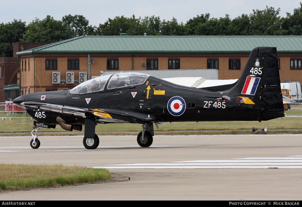 Aircraft Photo of ZF485 | Short S-312 Tucano T1 | UK - Air Force | AirHistory.net #11199