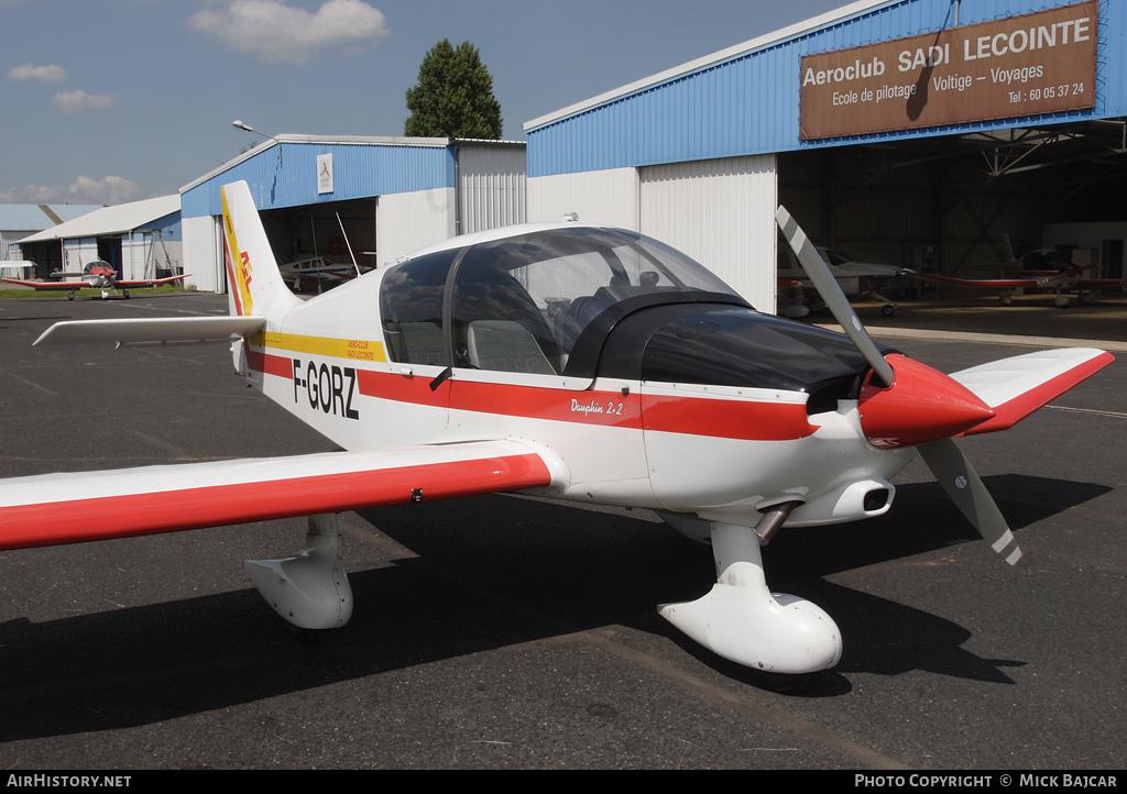 Aircraft Photo of F-GORZ | Robin DR-400-120 Dauphin 2+2 | Aero-Club Sadi Lecointe | AirHistory.net #11204