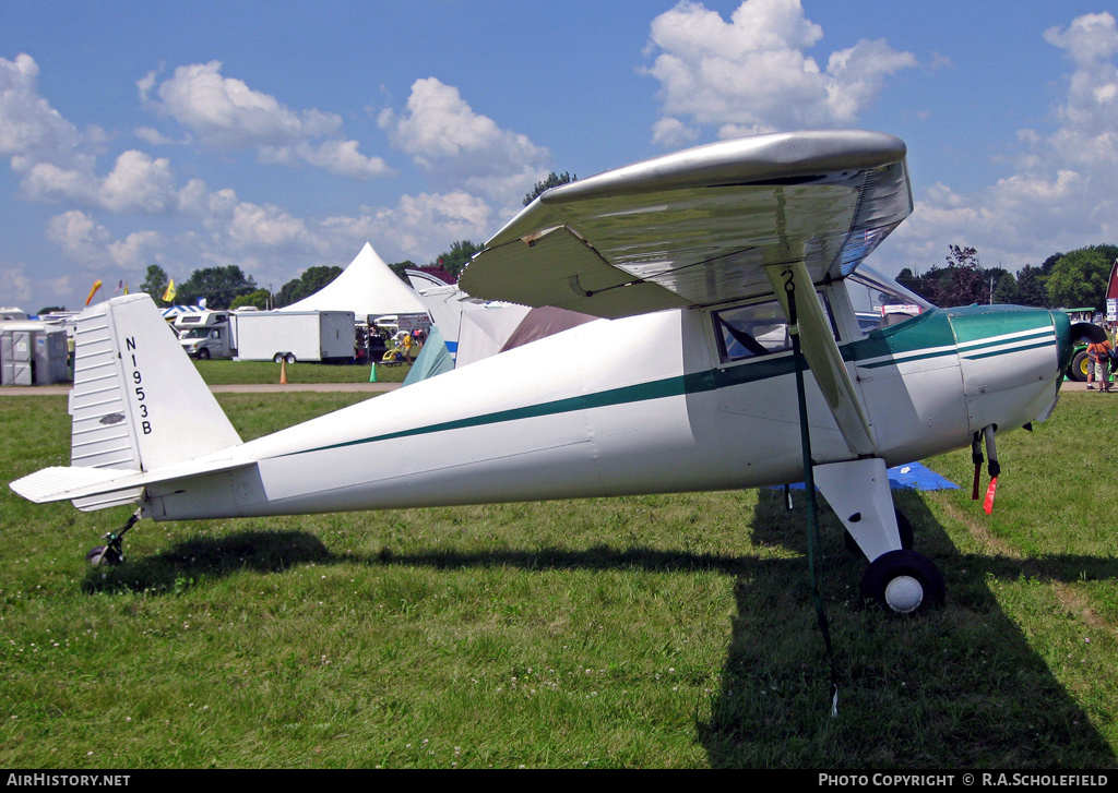 Aircraft Photo of N1953B | Luscombe 8A Silvaire | AirHistory.net #11215