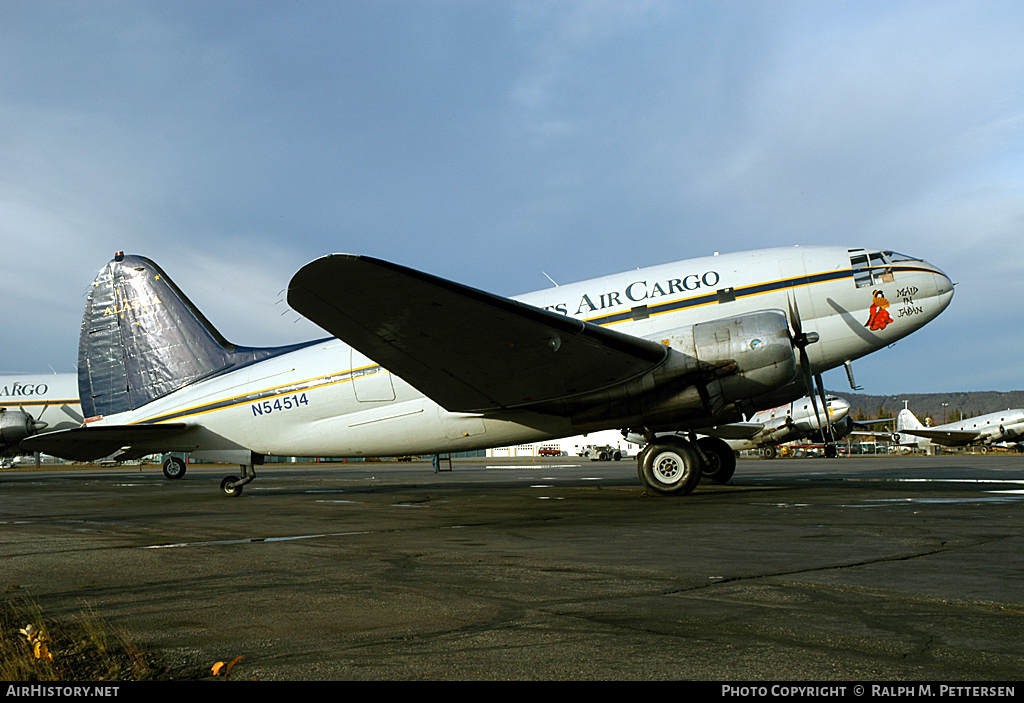 Aircraft Photo of N54514 | Curtiss C-46D Commando | Everts Air Cargo | AirHistory.net #11225