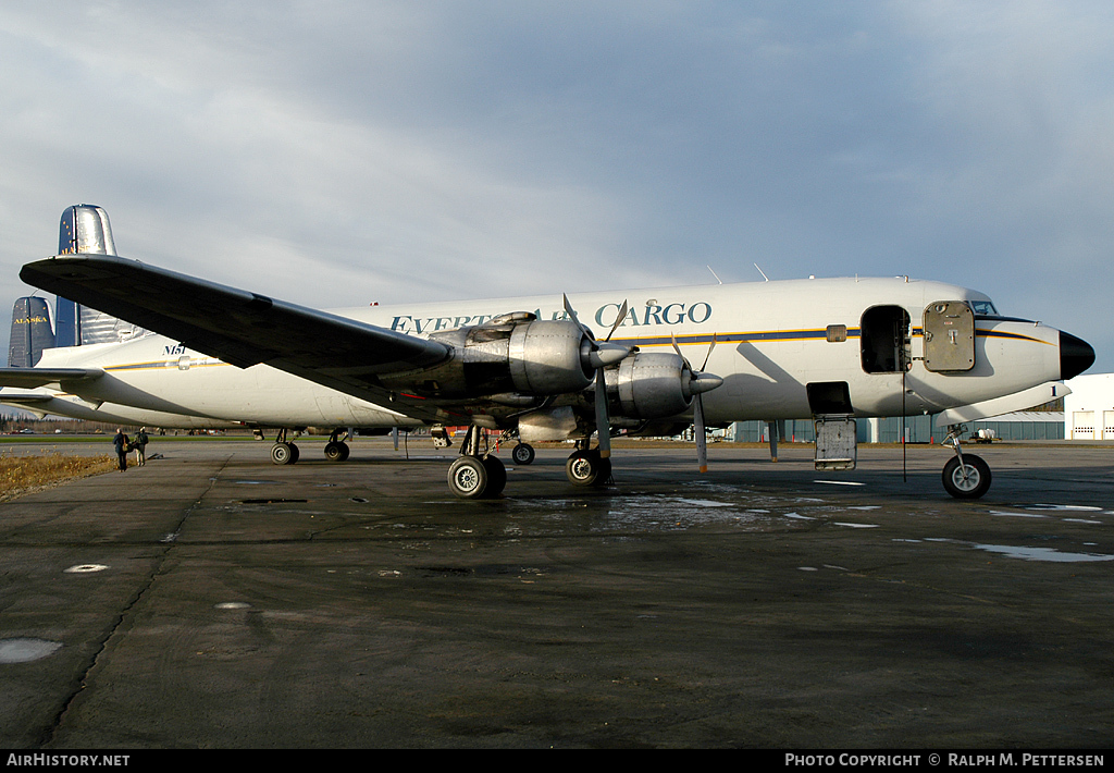 Aircraft Photo of N151 | Douglas DC-6B(F) | Everts Air Cargo | AirHistory.net #11234