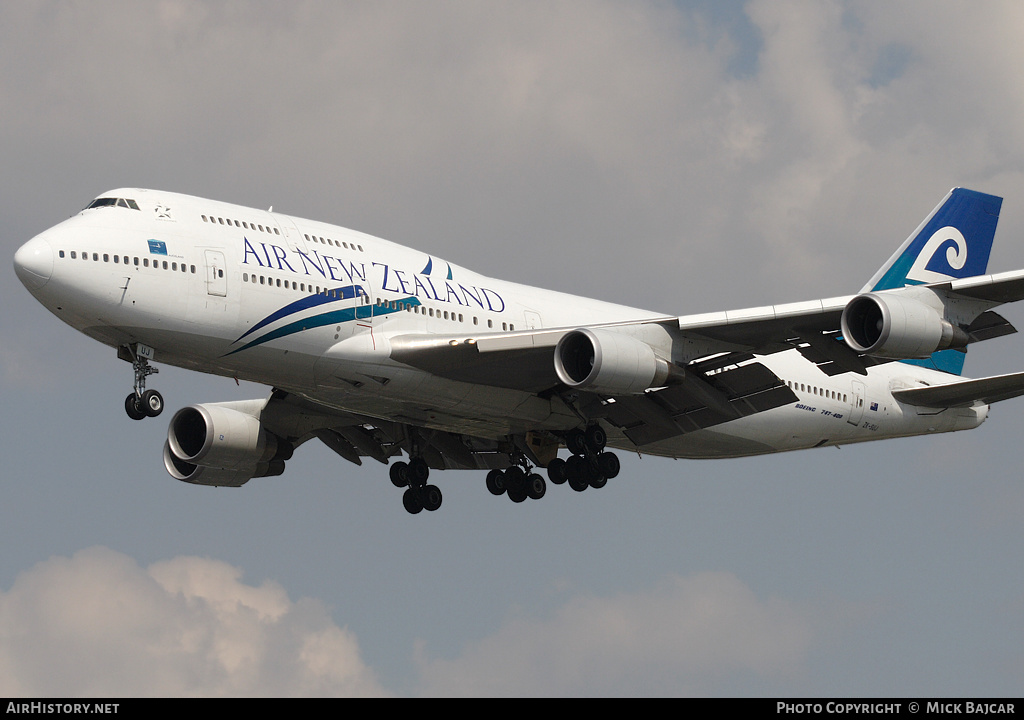 Aircraft Photo of ZK-SUJ | Boeing 747-4F6 | Air New Zealand | AirHistory.net #11257