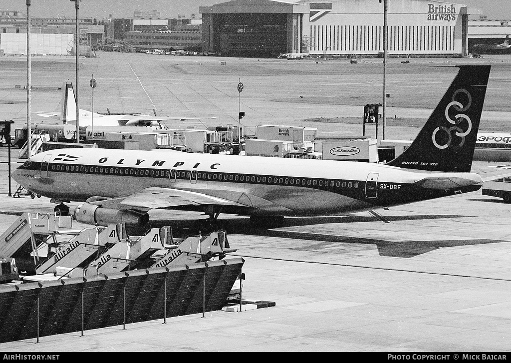 Aircraft Photo of SX-DBF | Boeing 707-384B | Olympic | AirHistory.net #11259