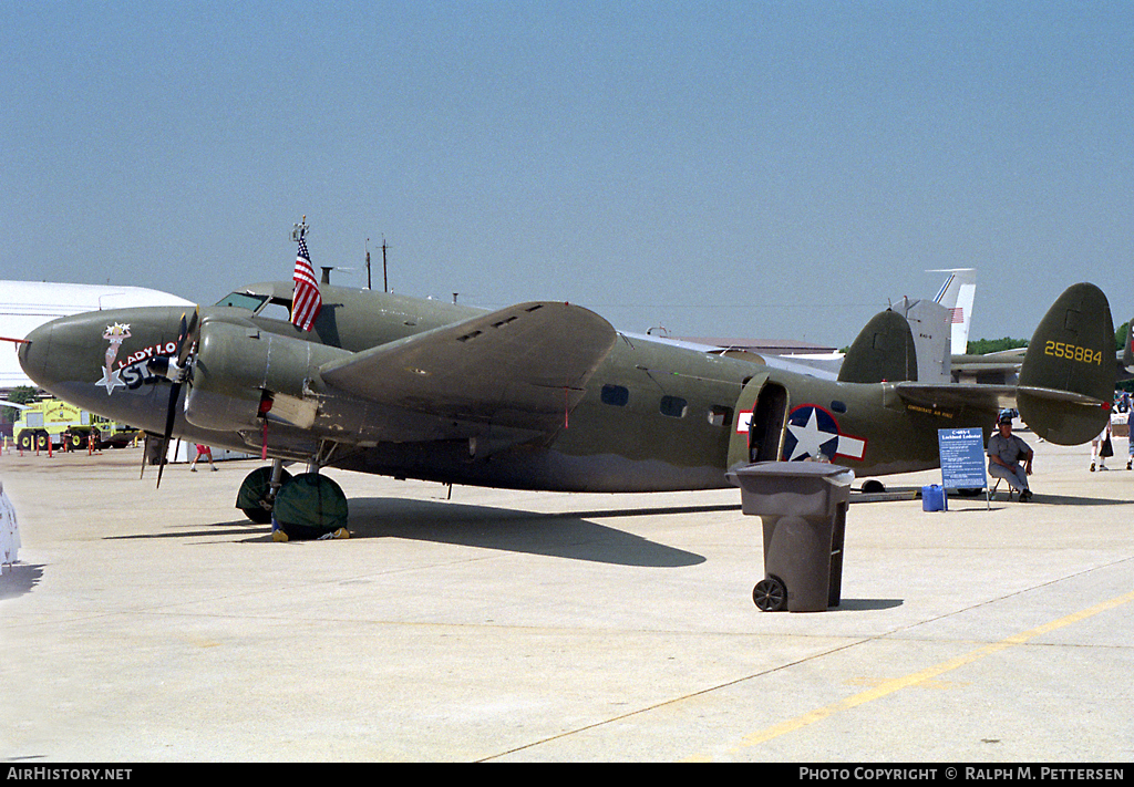 Aircraft Photo of N30N / 255884 | Lockheed 18-50 Lodestar | Confederate Air Force | AirHistory.net #11273