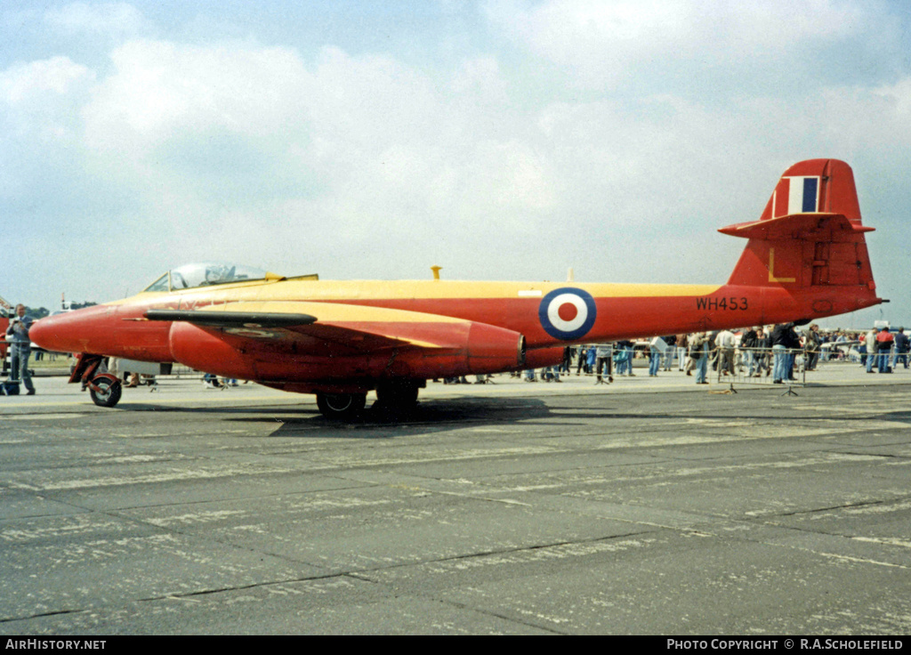 Aircraft Photo of WH453 | Gloster Meteor D16 | UK - Air Force | AirHistory.net #11281