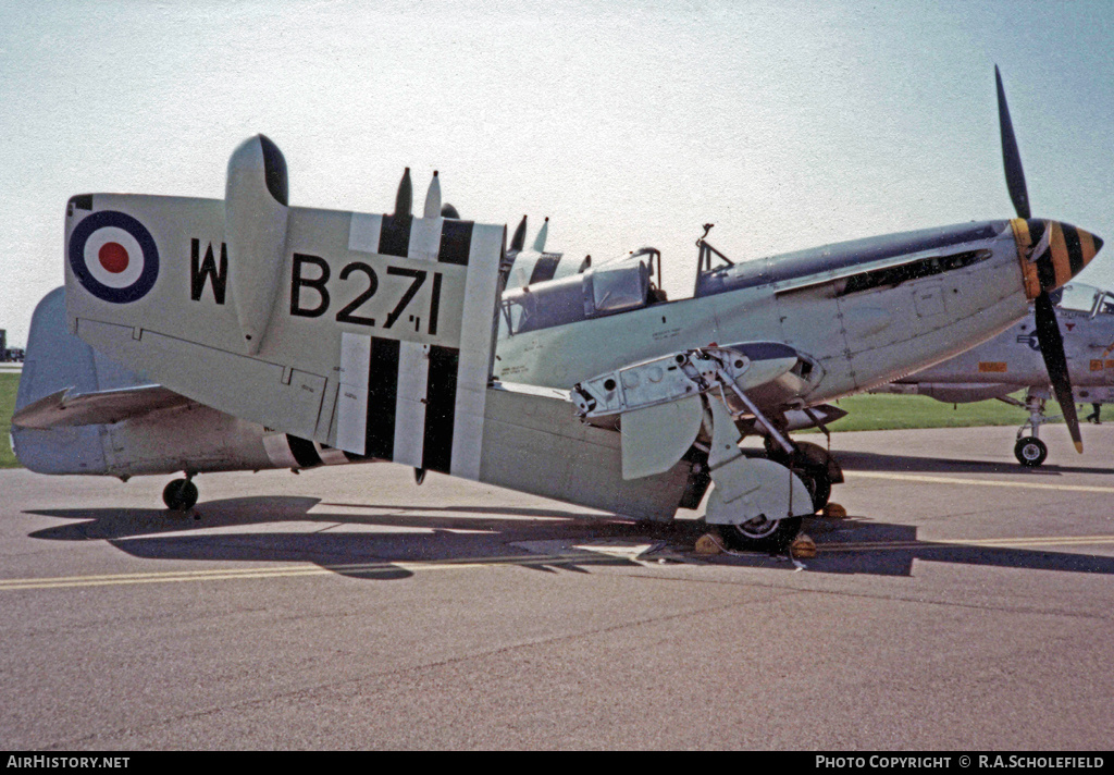 Aircraft Photo of WB271 | Fairey Firefly AS5 | UK - Navy | AirHistory.net #11286