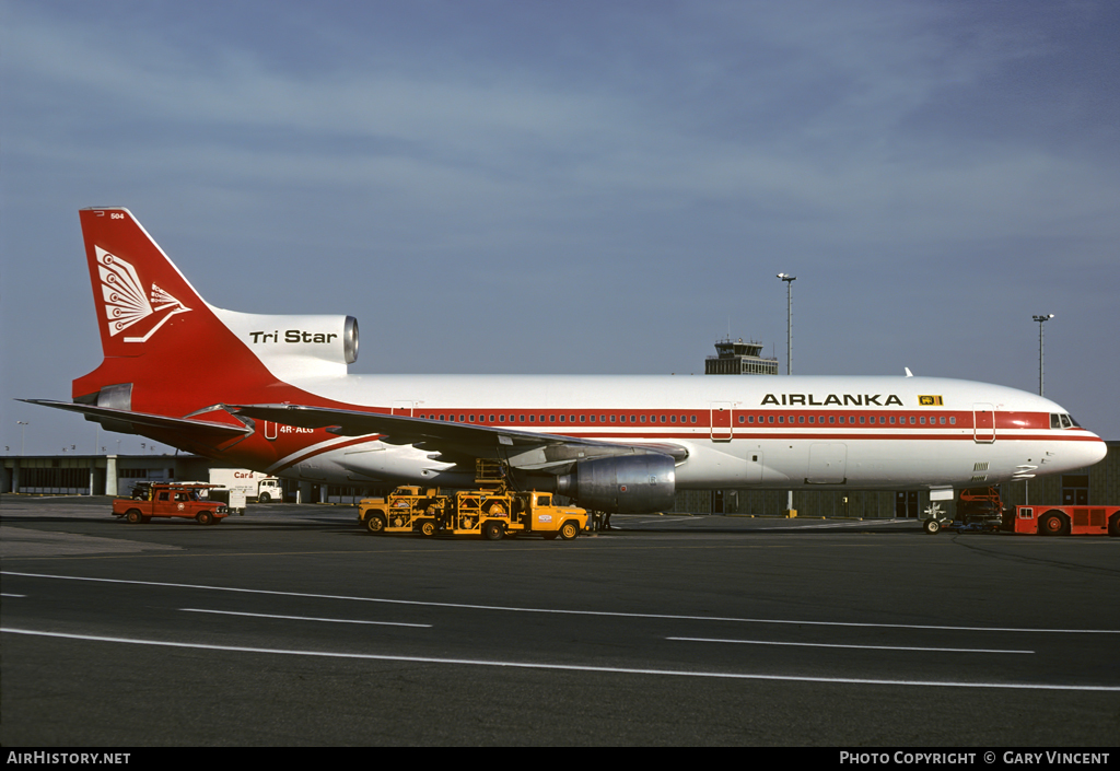 Aircraft Photo of 4R-ALG | Lockheed L-1011-385-1 TriStar 1 | AirLanka | AirHistory.net #11313