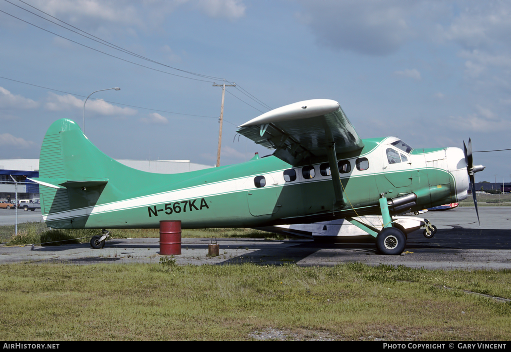 Aircraft Photo of N567KA / N-567KA | De Havilland Canada DHC-3 Otter | Ketchum Air Service | AirHistory.net #11314