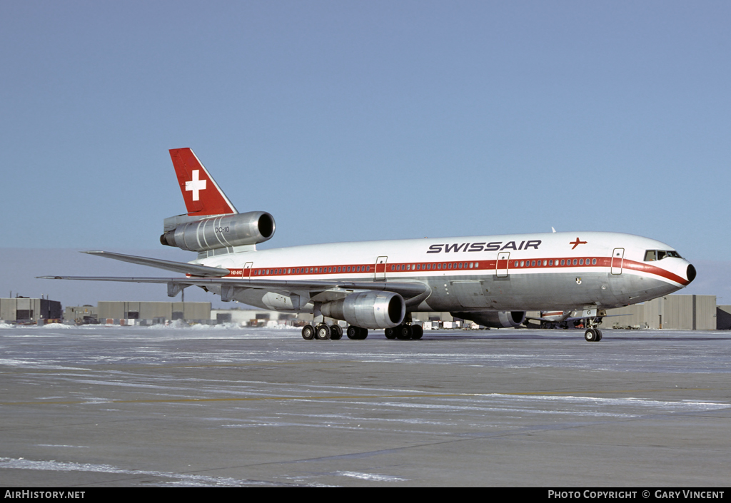 Aircraft Photo of HB-IHG | McDonnell Douglas DC-10-30 | Swissair | AirHistory.net #11320