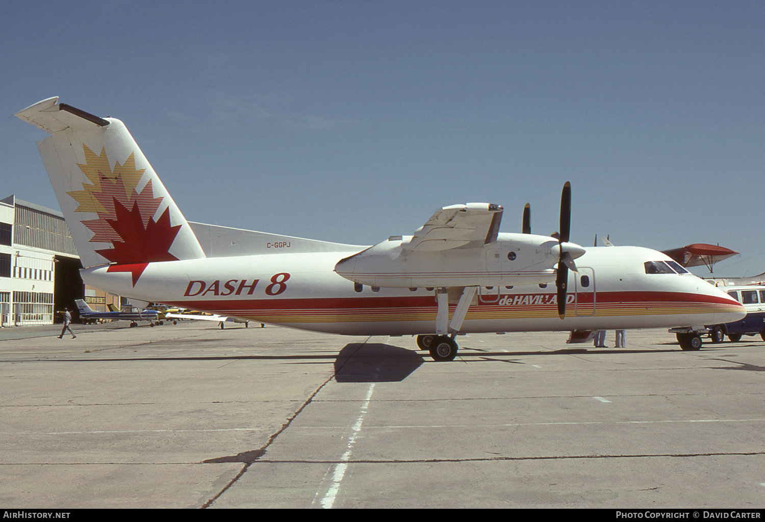 Aircraft Photo of C-GGPJ | De Havilland Canada DHC-8-100 Dash 8 | De Havilland Canada | AirHistory.net #11338