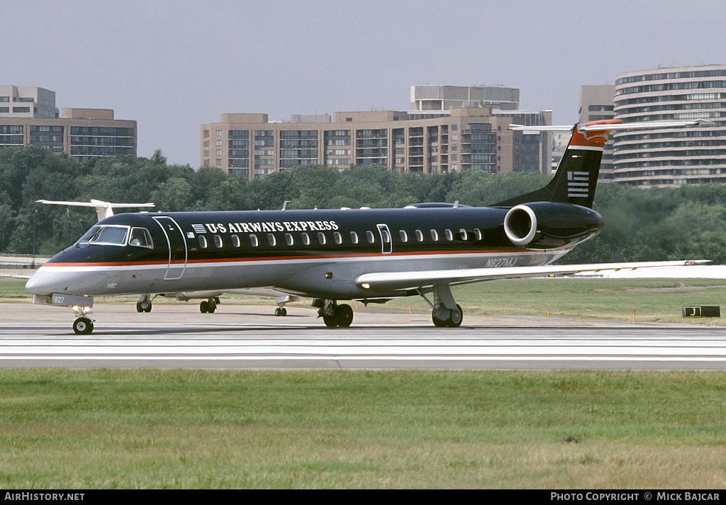 Aircraft Photo of N827MJ | Embraer ERJ-145LR (EMB-145LR) | US Airways Express | AirHistory.net #11377