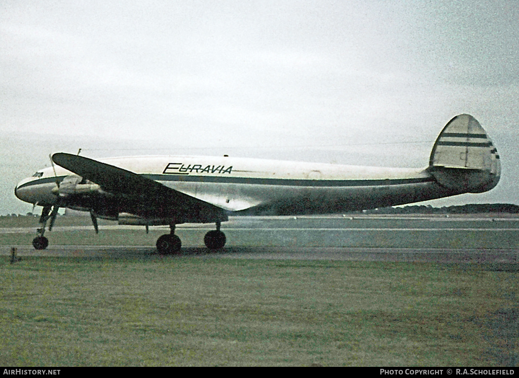 Aircraft Photo of G-ARVP | Lockheed L-049D Constellation | Euravia | AirHistory.net #11394