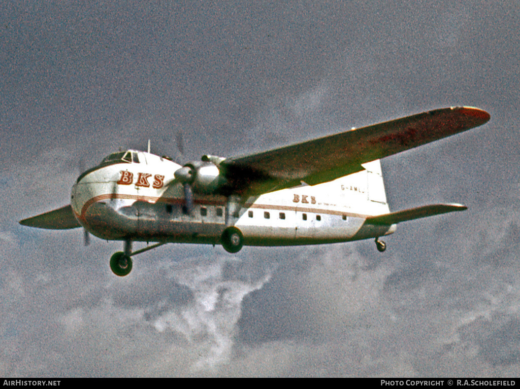 Aircraft Photo of G-AMLJ | Bristol 170 Freighter Mk31E | BKS Air Transport | AirHistory.net #11397