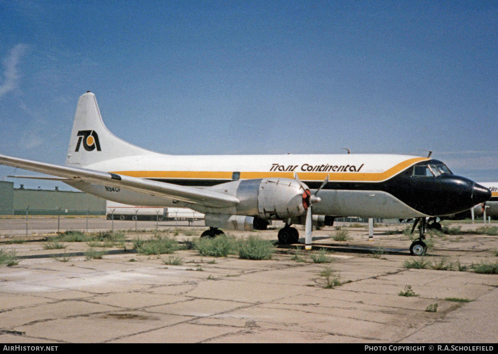 Aircraft Photo of N94CF | Convair 440-75 Metropolitan | Trans Continental Airlines | AirHistory.net #11404