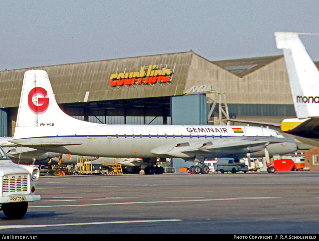 Aircraft Photo of 9G-ACE | Bristol 175 Britannia 253F | Geminair | AirHistory.net #11415