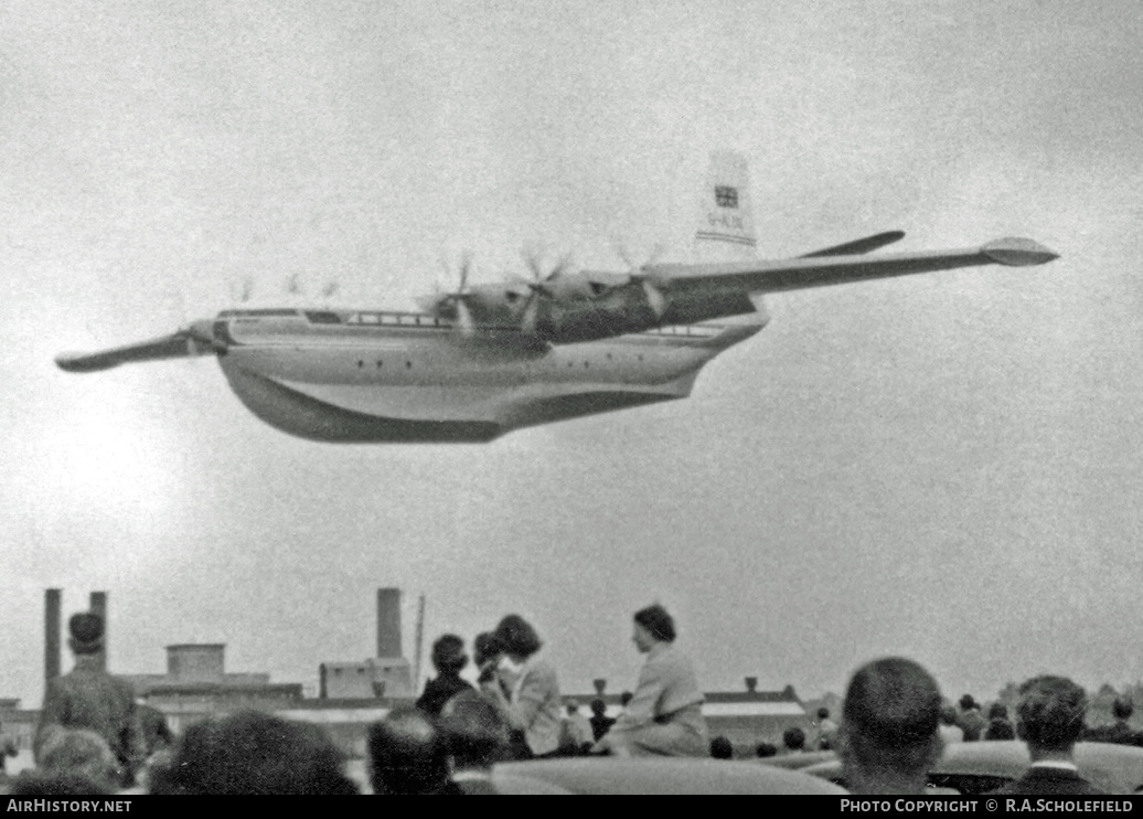 Aircraft Photo of G-ALUN | Saunders-Roe SR-45 Princess | Saunders-Roe | AirHistory.net #11438