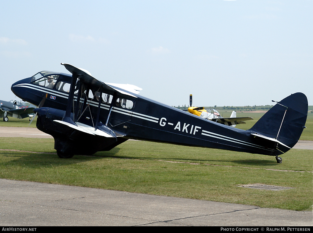 Aircraft Photo of G-AKIF | De Havilland D.H. 89A Dragon Rapide | AirHistory.net #11444