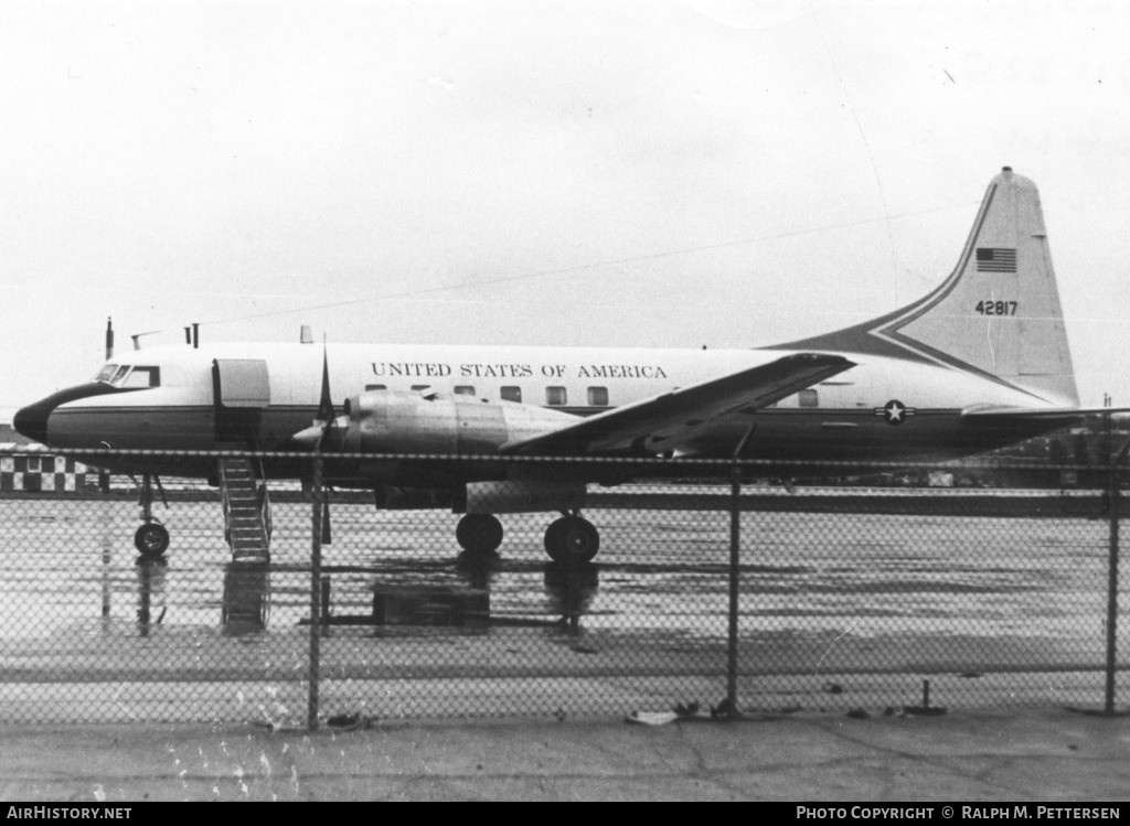 Aircraft Photo of 54-2817 / 42817 | Convair VC-131H | USA - Air Force | AirHistory.net #11450