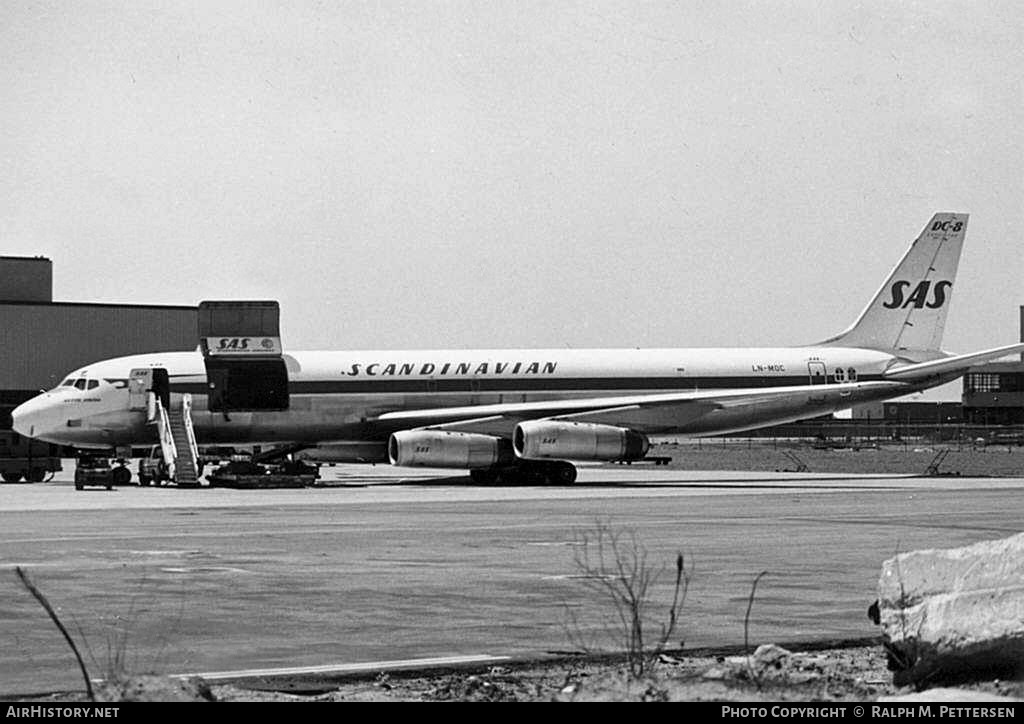 Aircraft Photo of LN-MOC | McDonnell Douglas DC-8-62AF | Scandinavian Airlines - SAS | AirHistory.net #11452