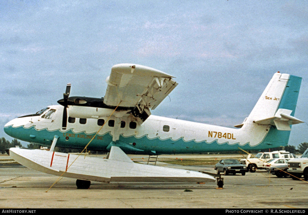 Aircraft Photo of N784DL | De Havilland Canada DHC-6-300 Twin Otter | Lewis Airlines | AirHistory.net #11458