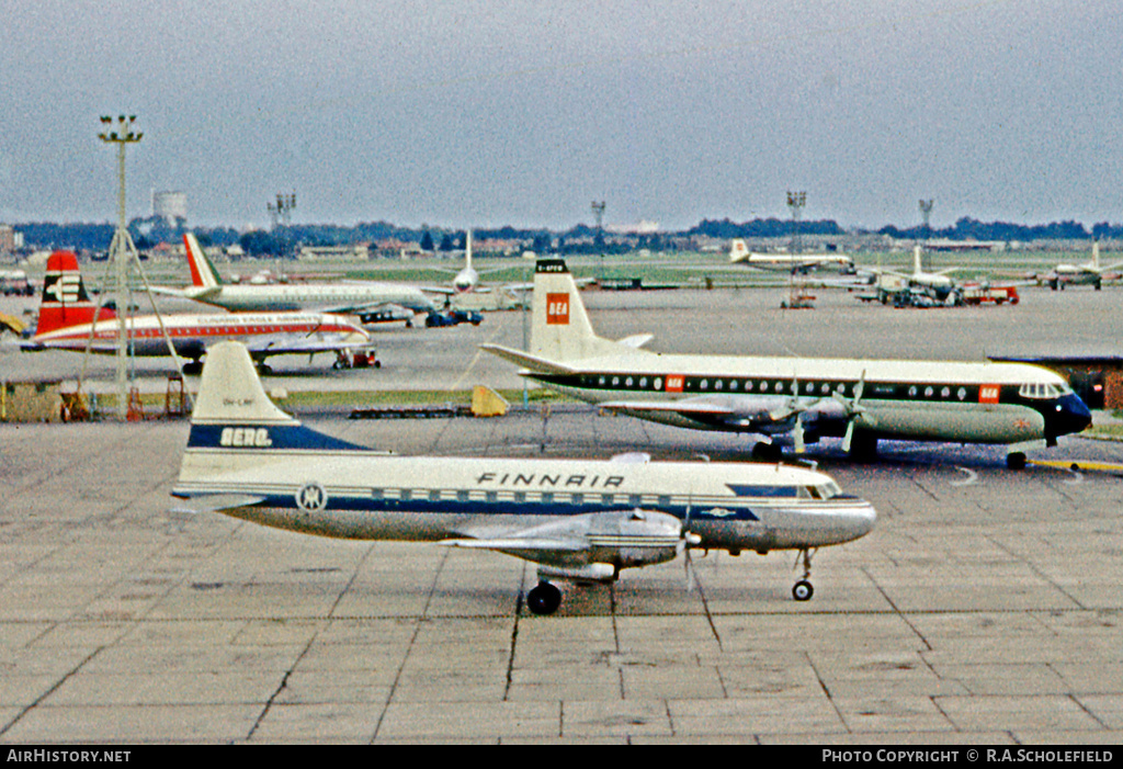 Aircraft Photo of OH-LRF | Convair 440-61 Metropolitan | Finnair | AirHistory.net #11493