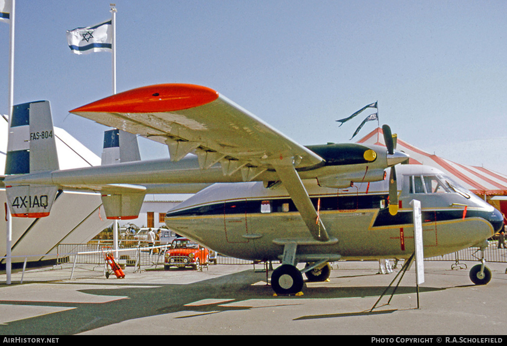 Aircraft Photo of FAS-804 / 4X-IAQ | Israel Aircraft Industries IAI-201 Arava | El Salvador - Air Force | AirHistory.net #11495