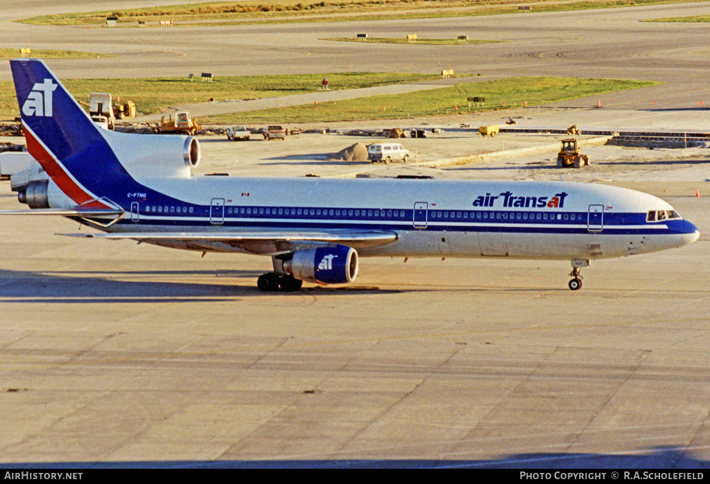 Aircraft Photo of C-FTNG | Lockheed L-1011-385-1-14 TriStar 150 | Air Transat | AirHistory.net #11501