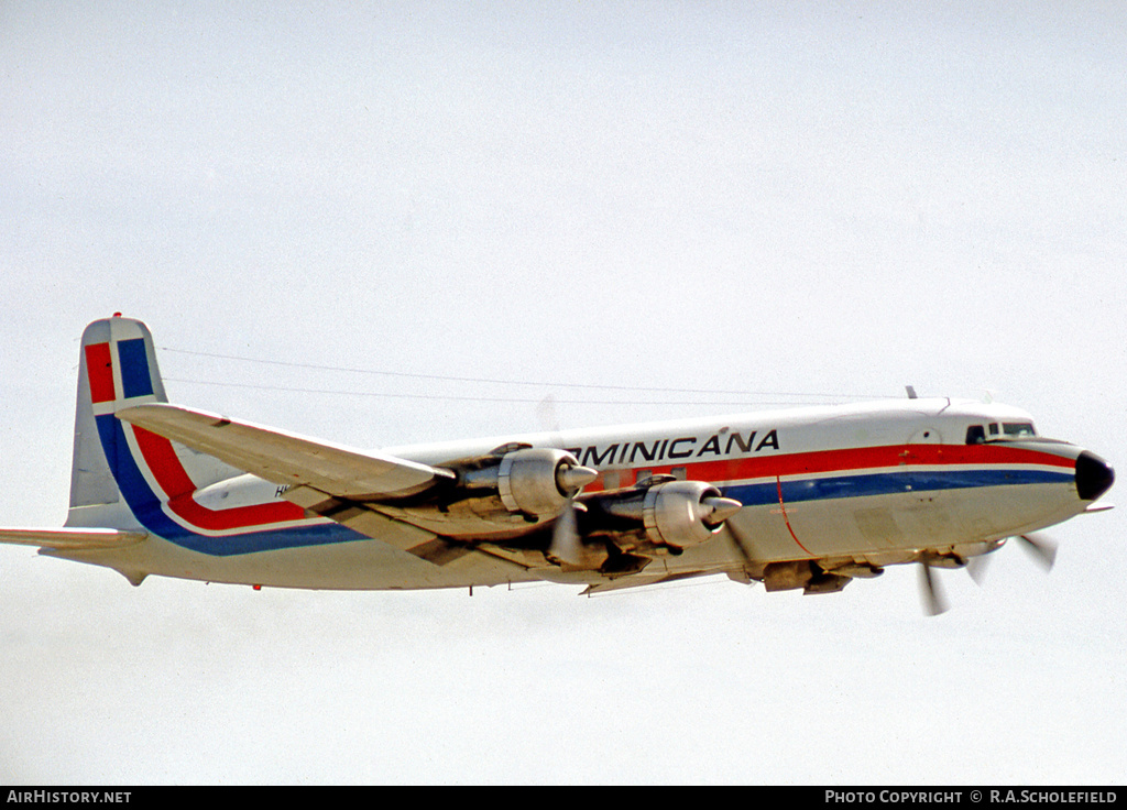 Aircraft Photo of HI-292 | Douglas C-118A Liftmaster (DC-6A) | Dominicana | AirHistory.net #11502