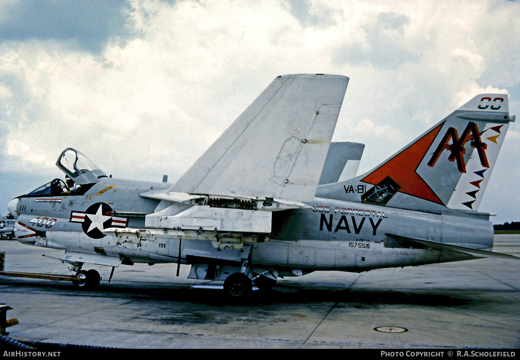 Aircraft Photo of 157555 | LTV A-7E Corsair II | USA - Navy | AirHistory.net #11503