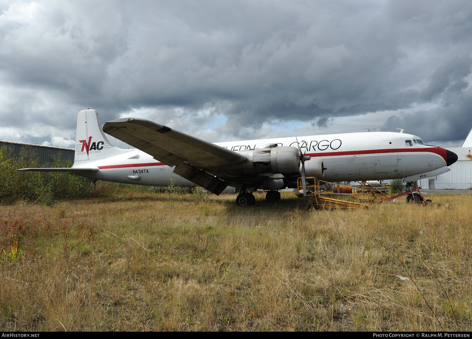 Aircraft Photo of N434TA | Douglas DC-6B(ST) | Northern Air Cargo - NAC | AirHistory.net #11530