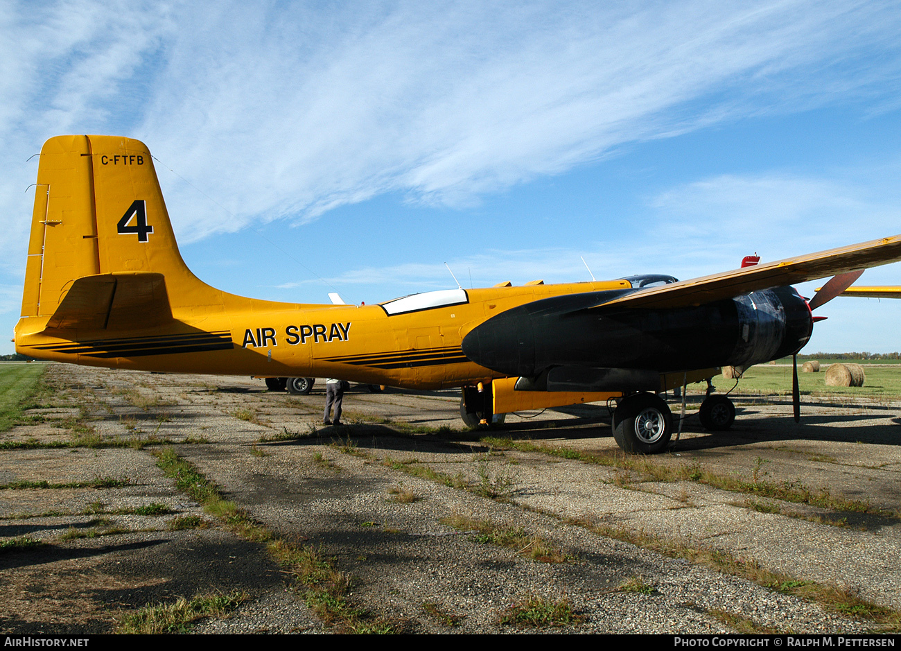 Aircraft Photo of C-FTFB | Douglas B-26/AT Invader | Air Spray | AirHistory.net #11534