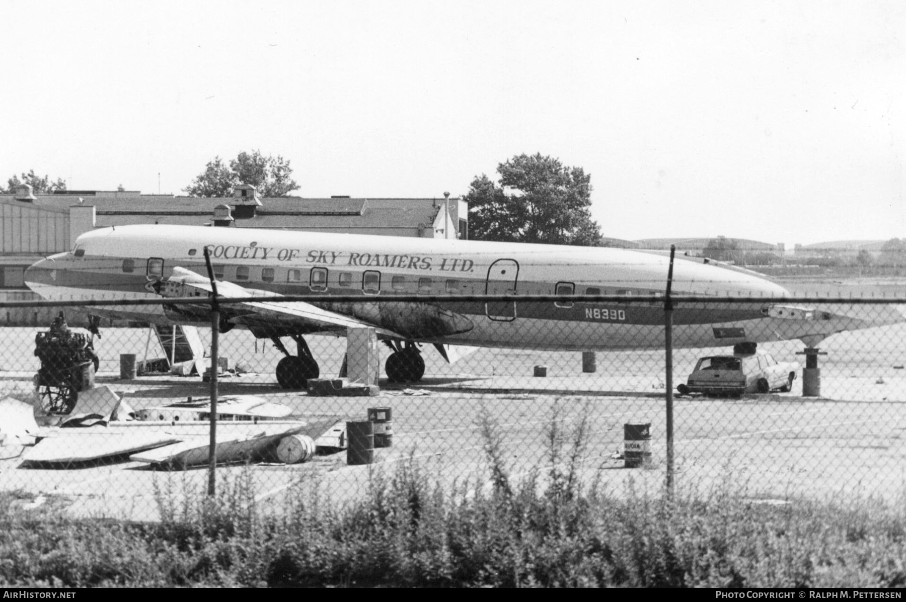 Aircraft Photo of N839D | Douglas DC-7B | Society of Sky Roamers | AirHistory.net #11541