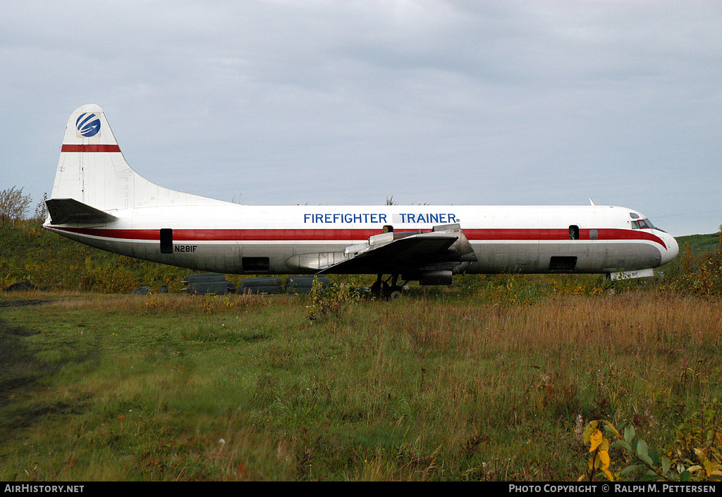 Aircraft Photo of N281F | Lockheed L-188A(F) Electra | Firefighter Trainer | AirHistory.net #11553