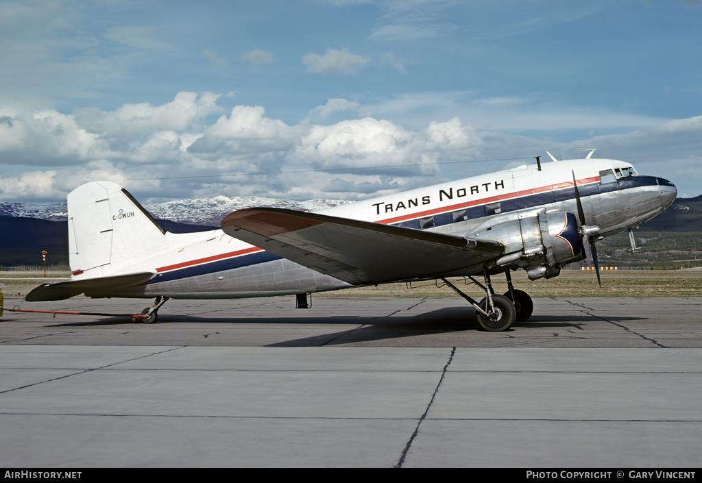 Aircraft Photo of C-GWUH | Douglas C-47B Skytrain | Trans North Turbo Air | AirHistory.net #11558