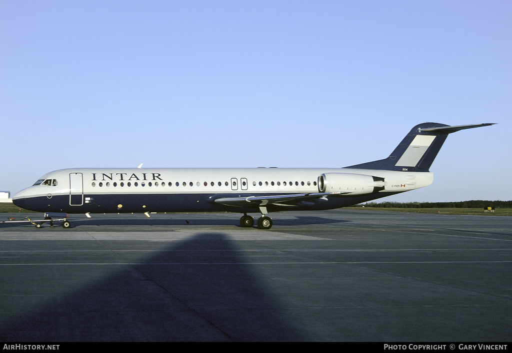Aircraft Photo of C-FICY | Fokker 100 (F28-0100) | Intair | AirHistory.net #11561