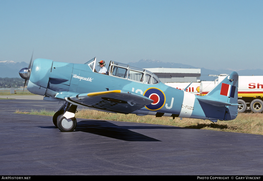 Aircraft Photo of C-FUZG | North American T-6J Harvard Mk IV | Canada - Air Force | AirHistory.net #11562