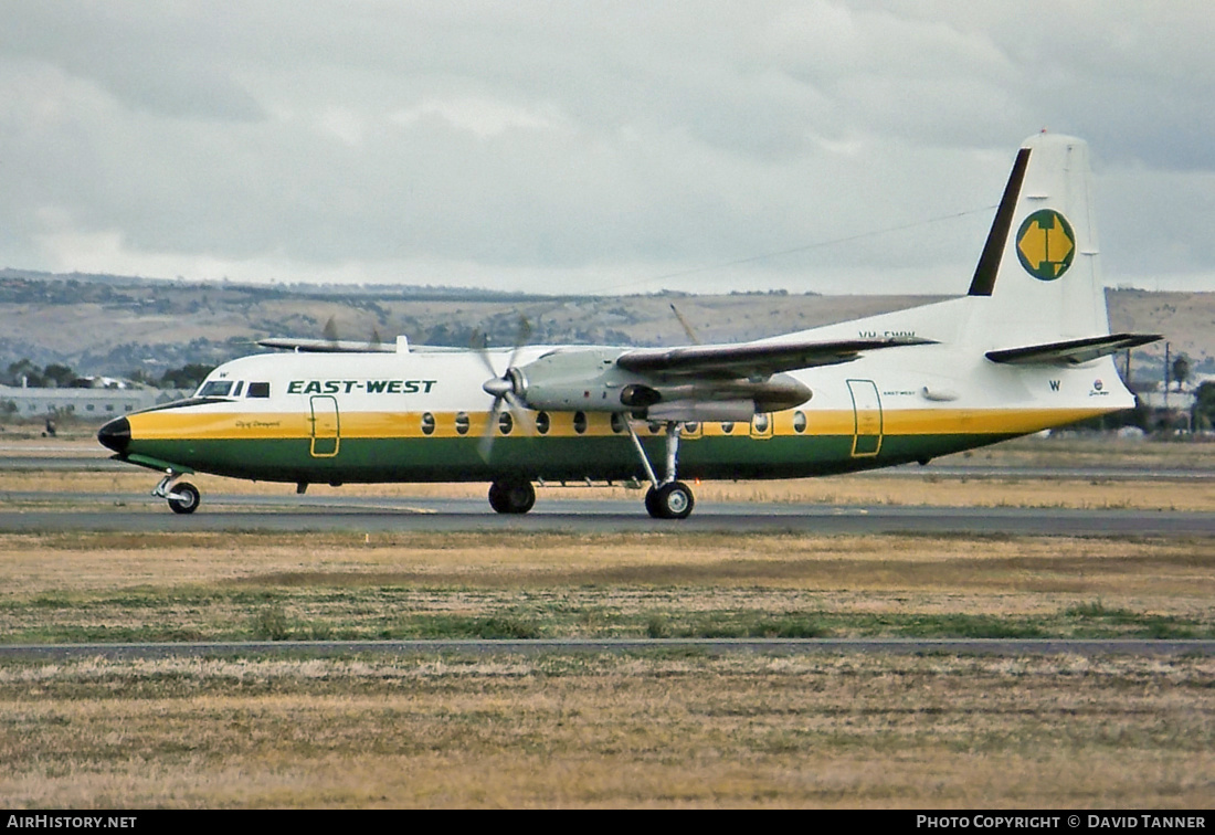 Aircraft Photo of VH-EWW | Fokker F27-500 Friendship | East-West Airlines | AirHistory.net #11566