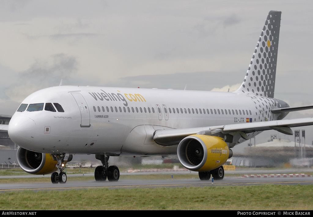 Aircraft Photo of EC-JTR | Airbus A320-214 | Vueling Airlines | AirHistory.net #11580