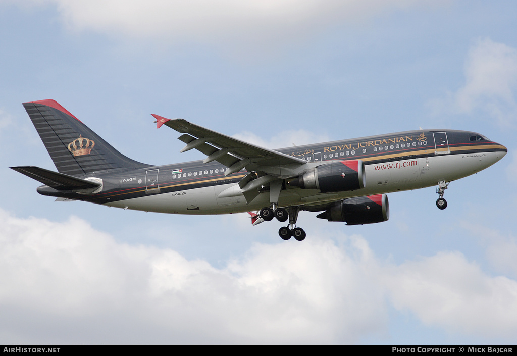 Aircraft Photo of JY-AGM | Airbus A310-304 | Royal Jordanian Airlines | AirHistory.net #11582