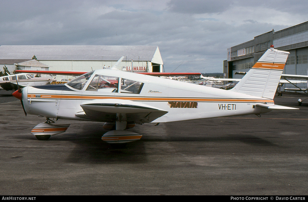 Aircraft Photo of VH-ETI | Piper PA-28-140 Cherokee B | Navair | AirHistory.net #11601
