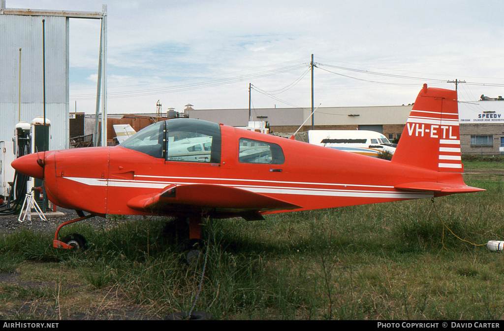 Aircraft Photo of VH-ETL | American AA-1A Trainer | AirHistory.net #11602