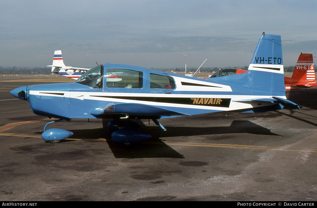 Aircraft Photo of VH-ETO | American AA-5 Traveler | Navair | AirHistory.net #11603