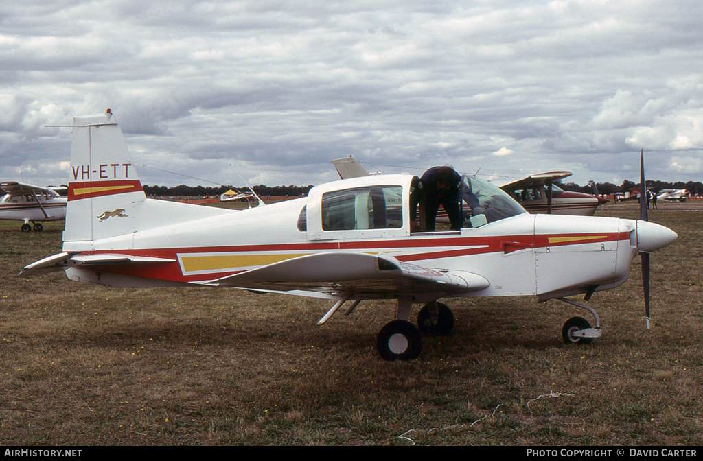 Aircraft Photo of VH-ETT | American AA-5 Traveler | AirHistory.net #11606