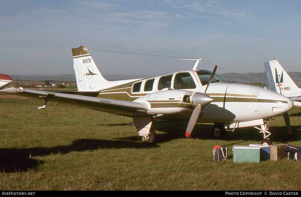 Aircraft Photo of VH-ETV | Beech 58 Baron | Flinders Island Airlines | AirHistory.net #11608
