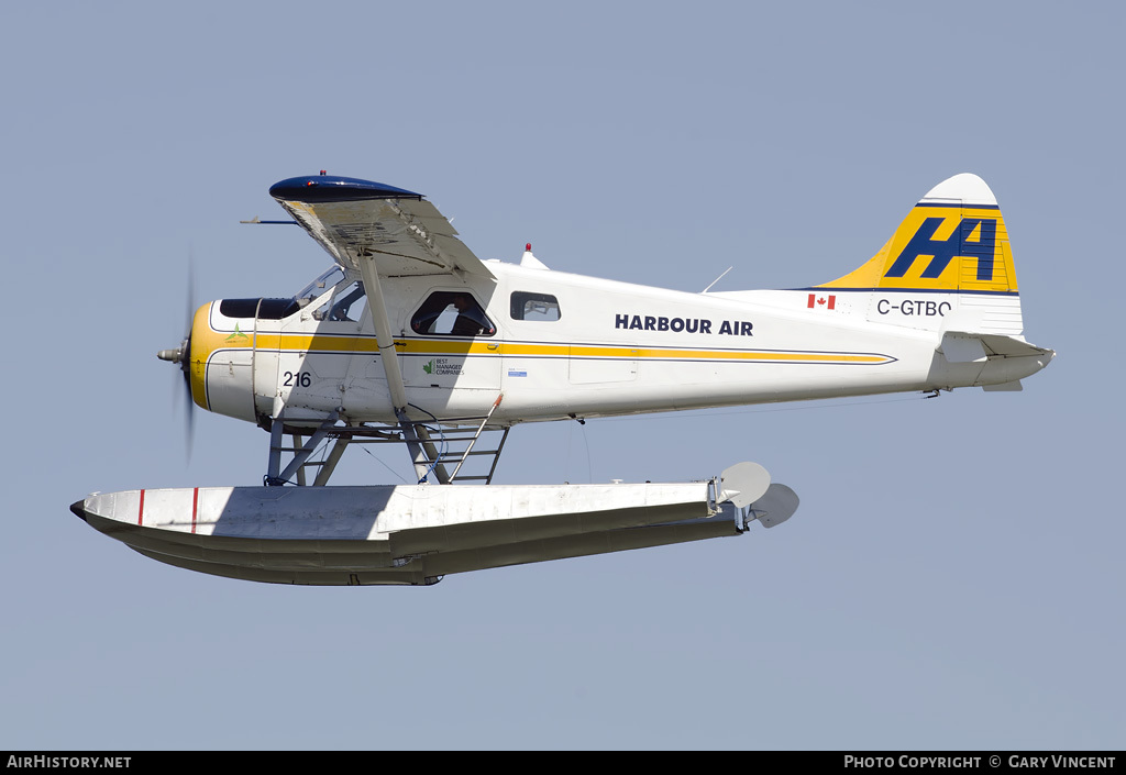 Aircraft Photo of C-GTBQ | De Havilland Canada DHC-2 Beaver Mk1 | Harbour Air | AirHistory.net #11616