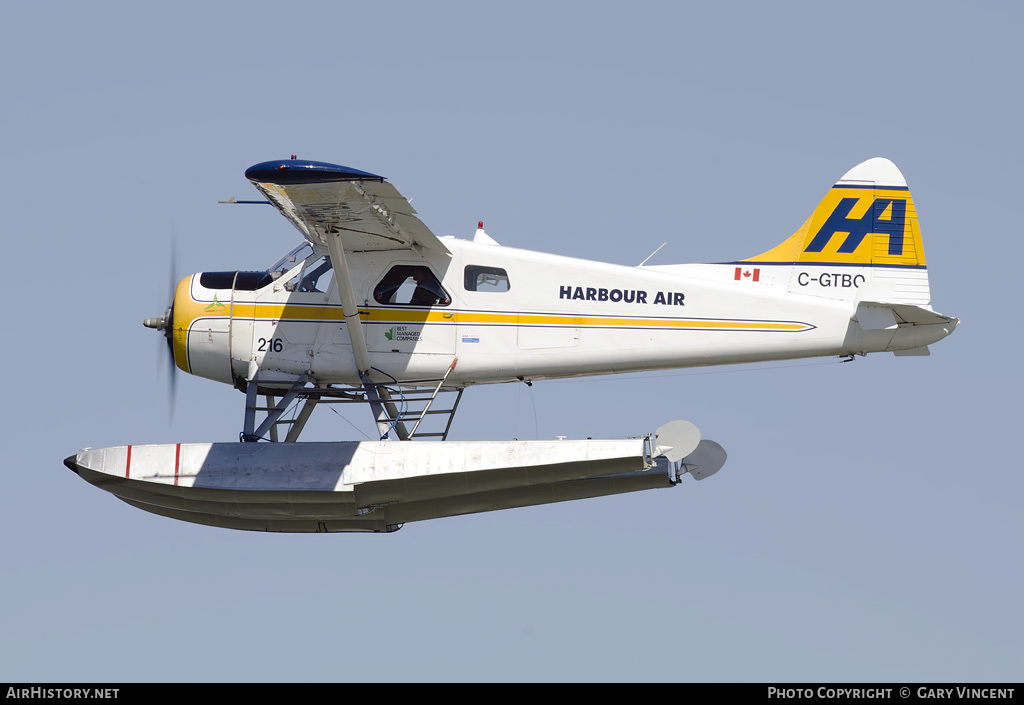 Aircraft Photo of C-GTBQ | De Havilland Canada DHC-2 Beaver Mk.1 | Harbour Air | AirHistory.net #11616